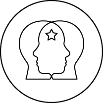 Ícone - Relações Públicas (Preto)